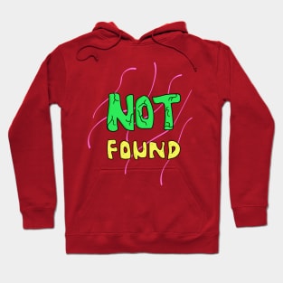 Not Found Design Owner Hoodie